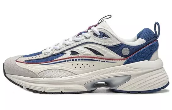 Кроссовки LINING Comet Lifestyle Shoes Men Low-top, белый/синий