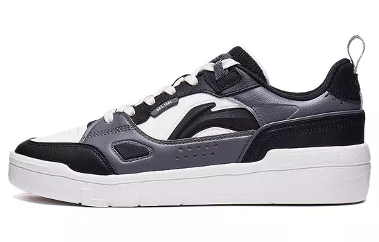 Кроссовки LINING Common 80s Skateboarding Shoes Men Low-top, черный