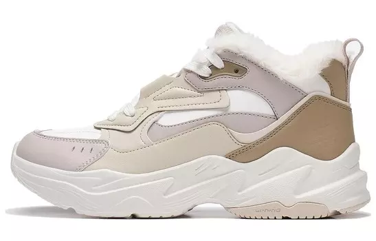 Кроссовки LINING Defender Lifestyle Shoes Women's Low-top Off White, цвет Off White