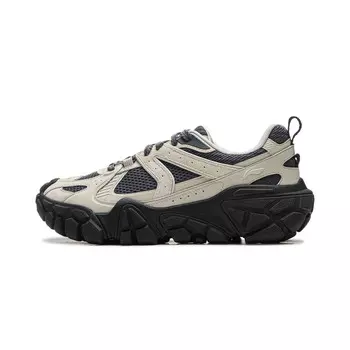 Кроссовки LINING Dunes Lifestyle Shoes Men Low-top Khaki/Black, хаки/черный