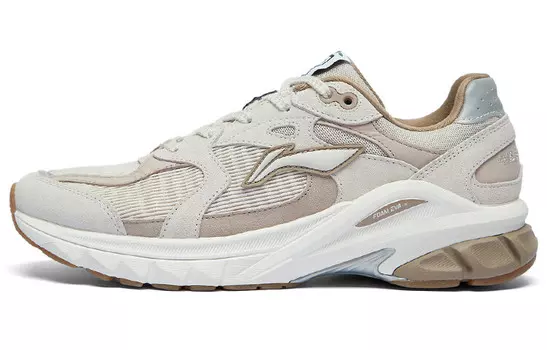 Кроссовки LiNing Furious Rider Runner Lifestyle Shoes Men Low-top Moonshine Gray/goat Ash, серый