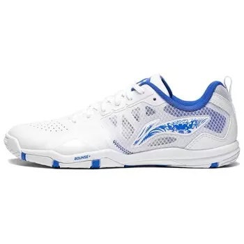 Кроссовки LINING Hawkeye 2.0 Training Shoes Unisex Low-top Standard White/bright Blue, синий
