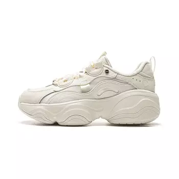 Кроссовки LINING Honey Lifestyle Shoes Women's Low-top Milky White, слоновая кость