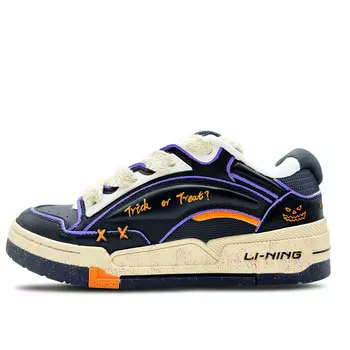 Кроссовки LINING Journey V2 Skateboarding Shoes Women's Low-top Black Orange Purple, черный/оранжевый