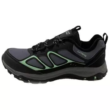 Кроссовки LINING Lifestyle Shoes Men Low-top Black/gloomy Gray, черный