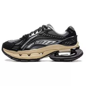 Кроссовки LiNing Lifestyle Shoes Men Low-top Black/Gray, черный/серый