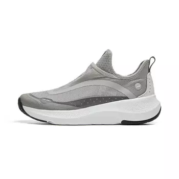 Кроссовки LINING Lifestyle Shoes Men Low-top Moon Gray/Asphalt Gray, серый