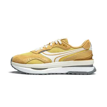 Кроссовки LINING Lifestyle Shoes Men Low-top Territory Yellow/berry Yellow, цвет Territory yellow/berry yellow