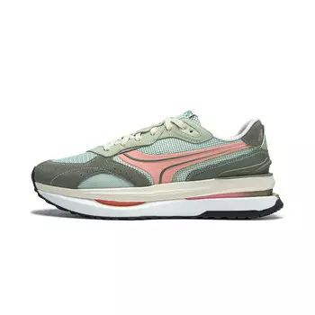 Кроссовки LINING Lifestyle Shoes Men Low-top Snail Green/light Moss Blue/bean Paste Green, зеленый