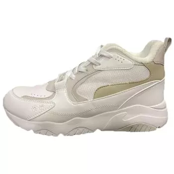 Кроссовки LINING Lifestyle Shoes Women's High-top Standard White Coin Gray, цвет Standard white coin gray