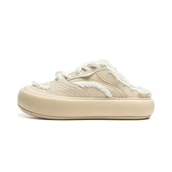 Кроссовки LiNing Lifestyle Shoes Women's Low-top Milk Tea Yellow, желтый