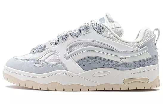 Кроссовки LINING Lifestyle Shoes Women's Low-top Cloud White / Sichuan Lime, белый