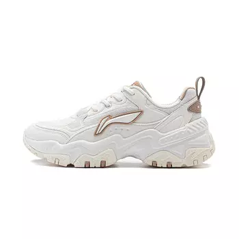 Кроссовки LINING Lifestyle Shoes Women's Low-top White, белый