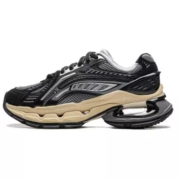 Кроссовки LiNing Lifestyle Shoes Women's Low-top Black/Gray, черный/серый