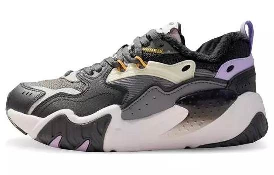 Кроссовки LINING Lifestyle Shoes Women's Low-top Black, черный