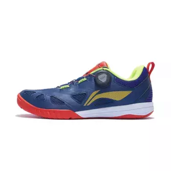 Кроссовки LINING Mage ESS Training Shoes Unisex Low-top Navy Blue/Electric Purple/Glowing Yellow, желтый