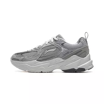 Кроссовки LINING Meteor 2K Lifestyle Shoes Women's Low-top Gray, серый
