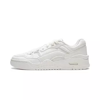 Кроссовки LINING Moon White 2.0 Skateboarding Shoes Men Low-top Mist White, белый