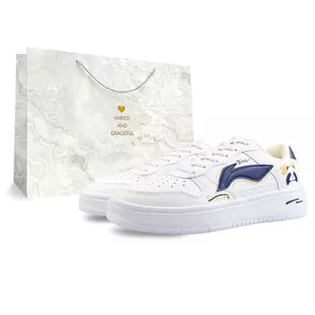 Кроссовки LINING Pontoon Boats Skateboarding Shoes Men Low-top Blue, белый