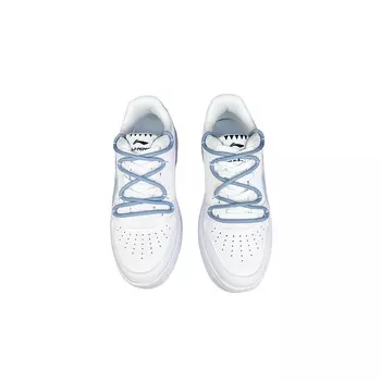 Кроссовки LINING Pontoon Boats Skateboarding Shoes Men Low-top Blue, белый