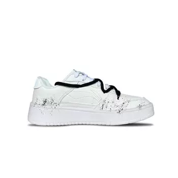 Кроссовки LINING Pontoon Boats Skateboarding Shoes Men Low-top Black/Red, белый