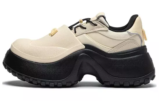 Кроссовки LiNing Project* Lifestyle Shoes Women's Low-top Milk Cake Yellow, желтый