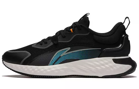 Кроссовки LINING Protection Cloud Lifestyle Shoes Men Low-top Black, черный