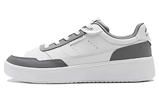 Кроссовки LINING Relaxing Lifestyle Shoes Men Low-top Grey/white, серый/белый
