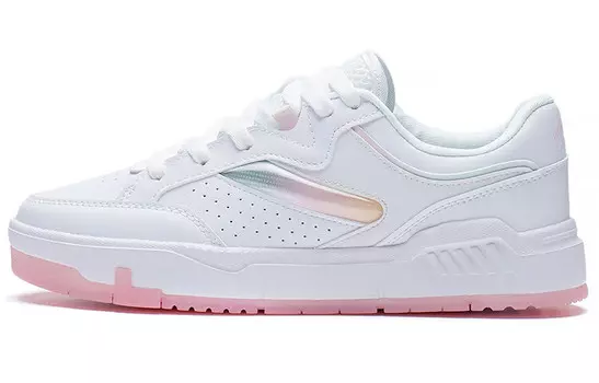Кроссовки LINING Skateboard Shoes Women's Low-Top White