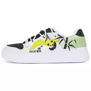 Кроссовки LINING Skateboarding Shoes Men Low-top Black/white/green, светло-зеленый