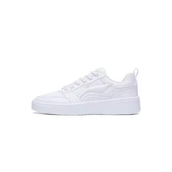 Кроссовки LINING Skateboarding Shoes Men Low-top White, белый