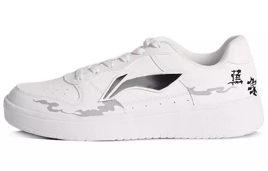 Кроссовки LINING Skateboarding Shoes Women's Low-top White, белый