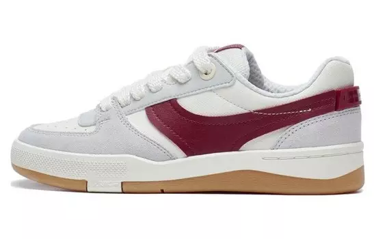 Кроссовки LINING Skateboarding Shoes Women's Low-top, белый/серый