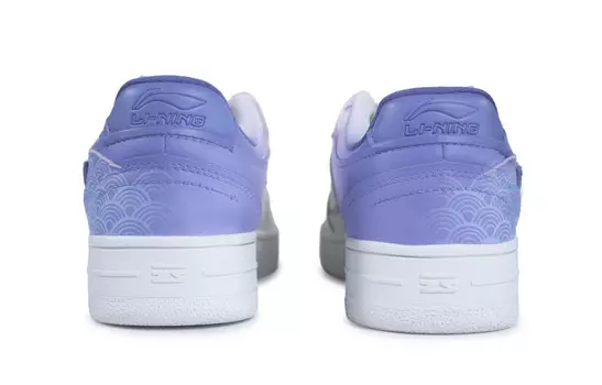 Кроссовки LINING Skateboarding Shoes Women's Low-top Yellow/purple, светло-фиолетовый