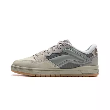 Кроссовки LiNing Skateboarding Shoes Women's Low-top Gray, серый
