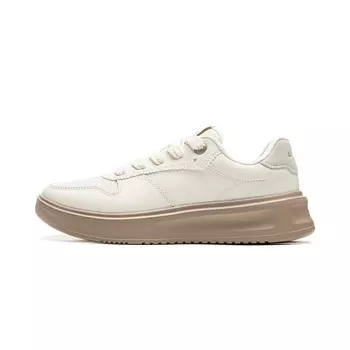 Кроссовки LINING Sky Cloud Skateboarding Shoes Women's Low-top White, белый