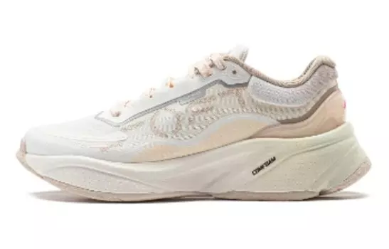 Кроссовки LINING Soft Lifestyle Shoes Women's Low-top White/Pink, розовый