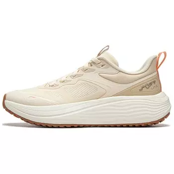 Кроссовки LINING Soft Lite Lifestyle Shoes Women's Low-top Swan White/cream Brown, белый