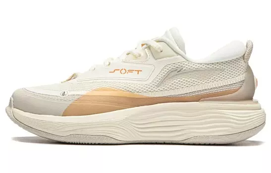 Кроссовки LINING SOFT WARM Lifestyle Shoes Women's Low-top, белый