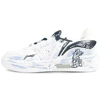 Кроссовки LINING Sports Life Collection Skateboarding Shoes Men Low-top Black, фиолетовый