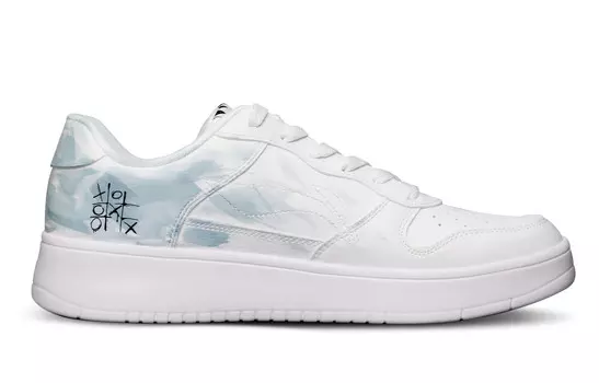 Кроссовки LINING Sports Life Collection Skateboarding Shoes Men Low-top White/Blue, белый