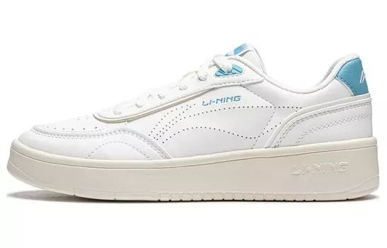 Кроссовки LINING Su Su Skateboarding Shoes Women's Low-top White, белый