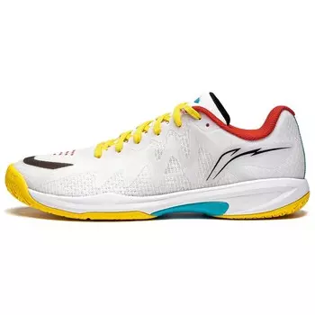 Кроссовки LINING Table Tennis Series Training Shoes Unisex Low-top White/Yellow, белый/желтый