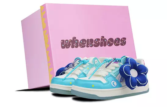 Кроссовки LINING Tianji Series Skateboard Shoes Women's Low-Top White Blue