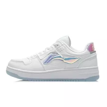 Кроссовки LINING Tianji Series Skateboarding Shoes Women's Low-top Pink/white, розовый