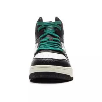 Кроссовки LINING Tianji Soft Skateboarding Shoes Men Mid-top Cloud Mist White/Black/Stone Green, зеленый