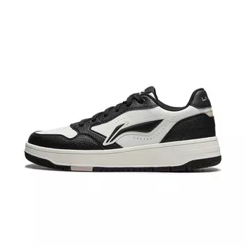 Кроссовки LINING Tianji Soft Skateboarding Shoes Men Low-top White/black, черный/белый