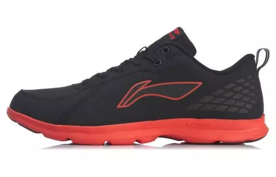 Кроссовки LINING Training Shoes Men Low-top Scar Black/Brown, черный