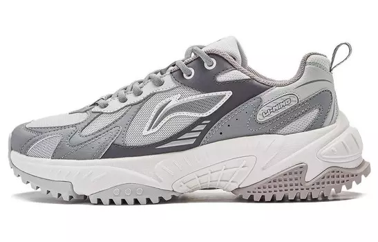 Кроссовки LINING Venus 2.0 Lifestyle Shoes Women's Low-top Gray, серый