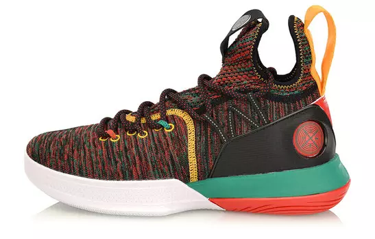 Кроссовки LINING Wade All In Team 6 - Black/Green/Yellow Stock Clearance